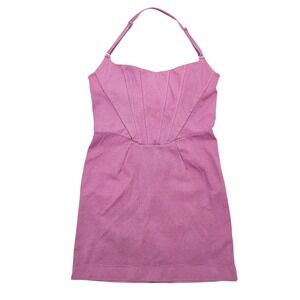 NOAM‎ x REVOLVE Mystique Halter Mini Dress in Orchid Size M